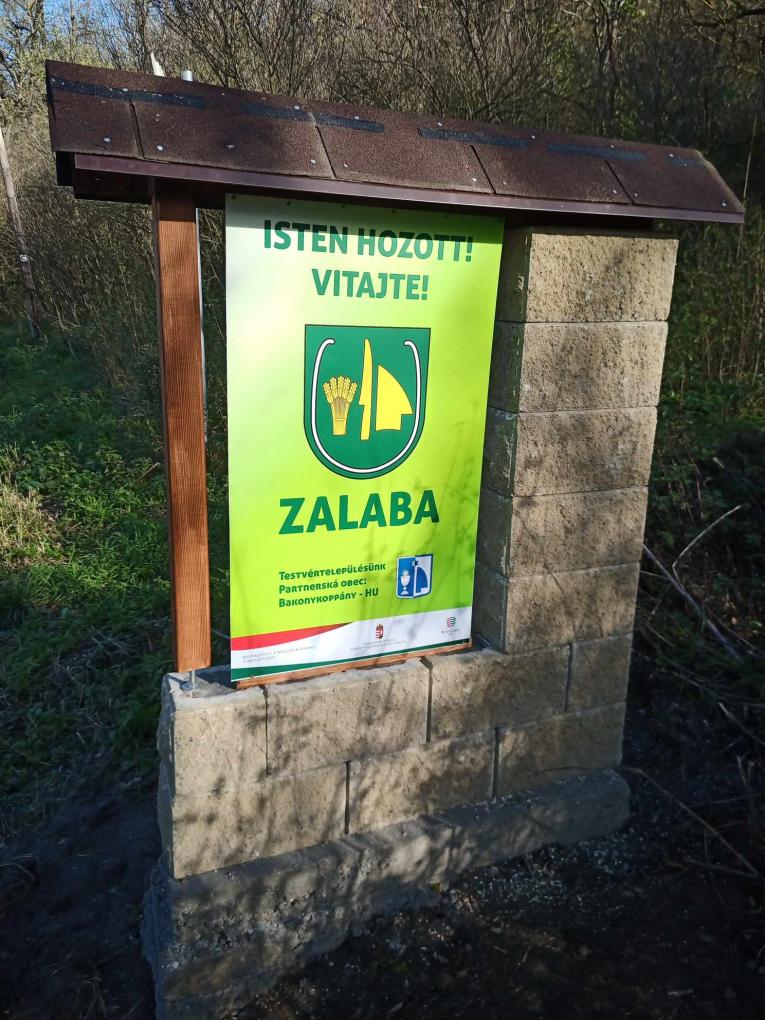 Vstupové tabule - üdvözlőtáblák
